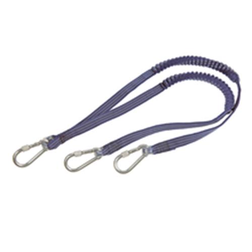 DBI SALA Tool Equipment Lanyard 100% Tie Off 30 Lb. Capacity 3 Stainless Steel Carabiners