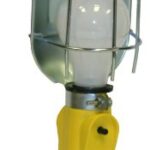 Bayco FL-407PDQ Professional Series Metal Shield Incandescent Utility Light with 18 Gauge Cord and Tool Tap