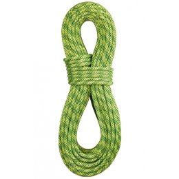 BlueWater Lightning Pro Standard 9.7mm Dynamic Climbing Rope - Flavine/Sprout 60m