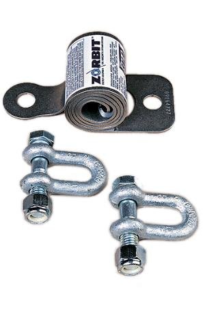 DBI-SALA Zorbit w/ 2 shackles, bolts & nuts, turnbuckle, thimbles & cable clips, wedgegrip, 2 O-ring