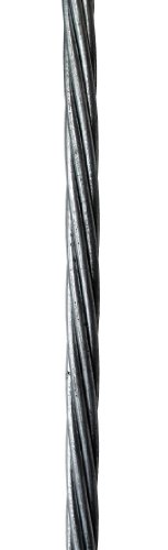 DBI/SALA 6110100 Lad-Saf, Flex Cable For Straight Lad-Saf System, 3/8" 1x7 Galv, 100', Silver