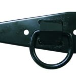 DBI/Sala, 2103677 Anchor For Roof, Reusable, Compact Anchor For Flat Or Sloped Wood Roofs With D-Ring, Black
