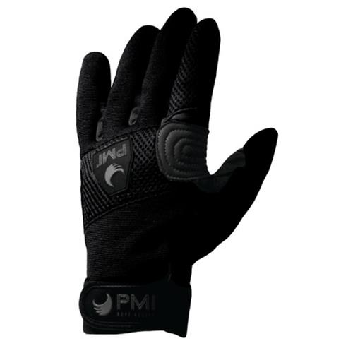 PMI Black Rope Tech Gloves Large