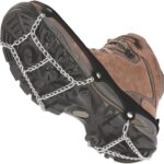 ICETrekkers Shoe Chains, Large (Men's 9.5-12/Women's 10.5), Black