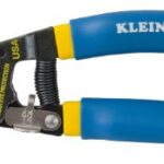 Klein Tools 11055 Klein Tools-Kurve Wire Stripper/Cutter, Blue with Yellow Stripe, 10 – 20 ga.