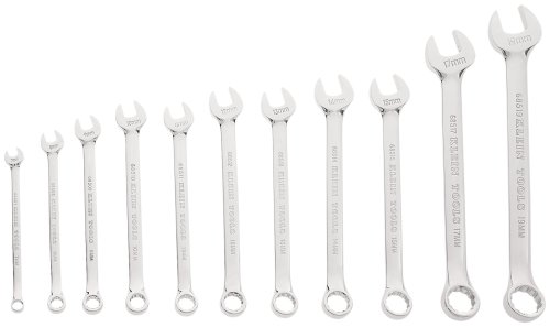 Klein Tools 68502 Metric Combination Wrench Set. 11-Piece