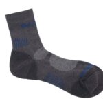 Mens Premium Aerocool Trekking Outdoor Walking Hiking Socks (2 Pair) Size US 7~10 / UK 6.5 ~ 9.5 / EURO 40 ~ 44.5 (Grey)