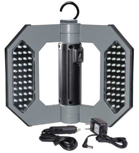 Might-D-Light LED130, LED Rechargeable Gray Folding Worklight