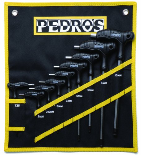 Pedros T-Handle Pro Allen Wrench Tool (9-Piece)
