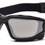 Pyramex I-Force Sporty Dual Pane Anti Fog Silver Mirror Lens Goggle