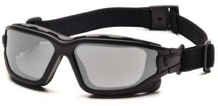 Pyramex I-Force Sporty Dual Pane Anti Fog Silver Mirror Lens Goggle