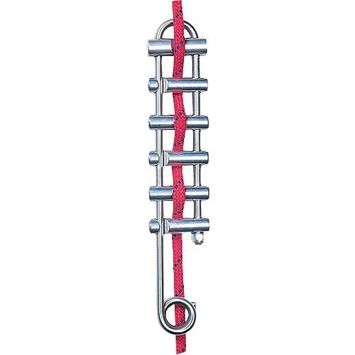 Rappel Rack Straight (Flat) 14 by BlueWater Ropes