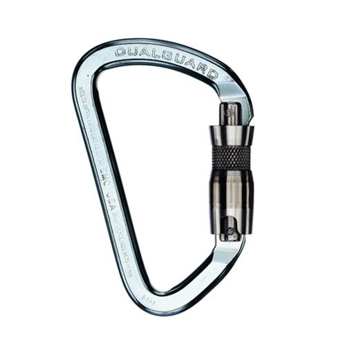 SMC Dualguard Auto Locking Lite Steel Nfpa Carabiner