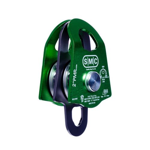SMC 28243 Double Prusik Minding Pulley Nfpa 8211 Green/gray