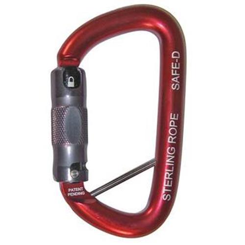 Sterling Rope Safed Autolock Carabiner Removable Pin 1.05″ Gate Opening 28 Kn Triple Locking Nfpa 1983t