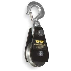 TufTug Wire Rope Drop Side Snatch Block / 3