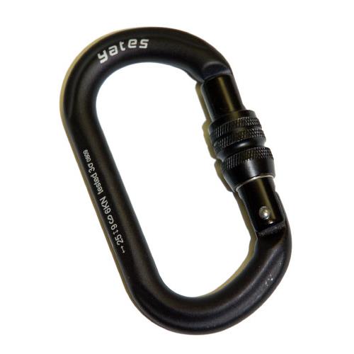 Yates Gear Yates Oval Screw Gate Black